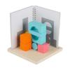 Pattern Building Toy with Projection Board Handson Educational Geometric Colorful