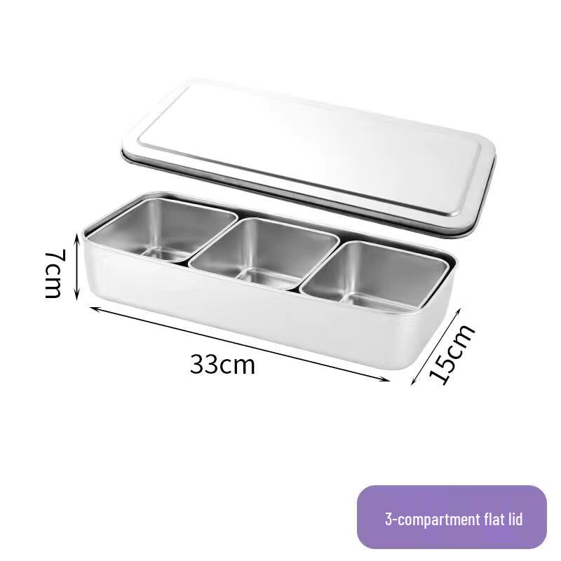 Morona Stainless Steel Seasoning Box Set with Lids