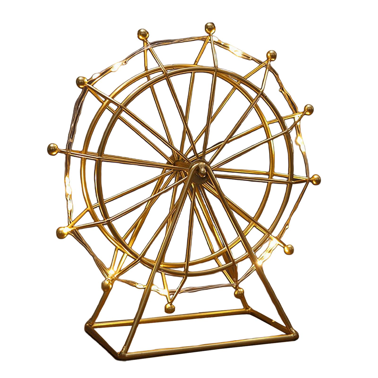 

greenhouseuuk sky Wheel Model Light art office Desk Decor Indoor