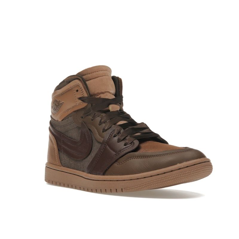 Air Jordan 1 High Method of Make Archaeo Brown Women Sneakers Cacao-Wow Baroque-Brown Earth FZ8779-200