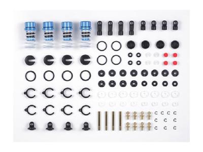 Tamiya Série TRF Amortisseur spécial TRF noir 4 pièces N°1 (couche dure)