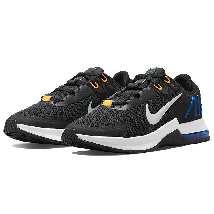 Nike Air Max Alpha Trainer 4 Black Racer Blue Men Sneakers Laser-Orange Wolf-Grey CW3396-034