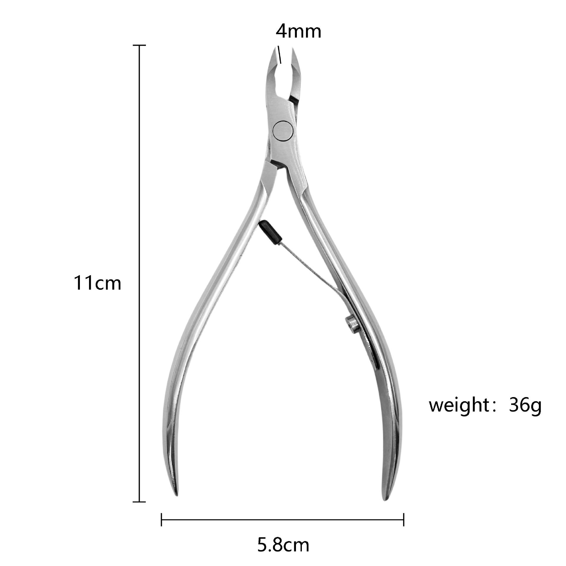 

Single Fork Cuticle Nipper for Trim Nails & Hangnail Removal