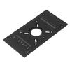 Router Table Insert Plate Aluminum Alloy Lift System Base Board Accessory for Woodworking
