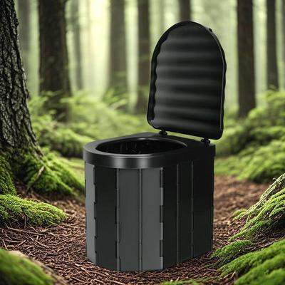 Portable Folding Toilet for Outdoor and Self-Driving Tours – Ideal for Ladies and Adults