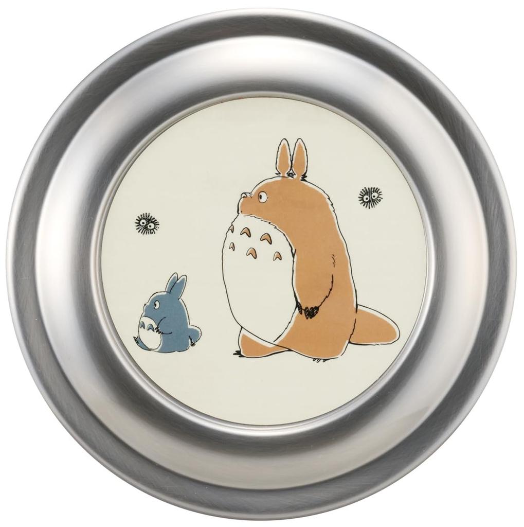 Skater Vacuum Stainless Steel Bowl Type Bento Box DX 640ml Ultra Light Antibacterial My Neighbor Totoro March Studio Ghibli Thermal/Cold STLB2DXAG-A