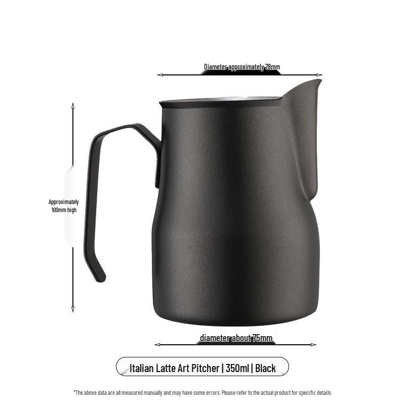 Professional Latte Art Pitcher - Eagle Beak Milk Frothing Cup, 304 Stainless Steel