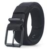 Versatile Simple Nylon Canvas Braided Belt Casual Luxury Design Weave Waist Band Pin Buckle Waistband For Man