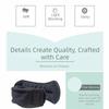 Head Support 3D Sleep Eye Mask Blackout Zero Eye Pressure Head Strap with Eye Mask Multi-Functional Soft