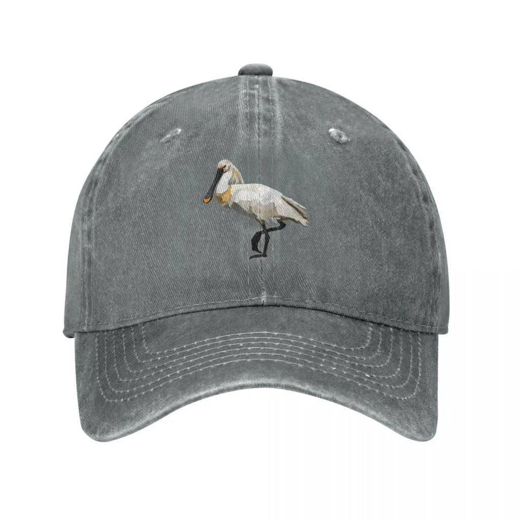 C Is for Common Spoonbill Baseball Cap Sun Cap Summer Hat Sun Caps Designer Hat Womens Mens