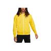 Nike Einfarbige Kapuzen-Zip-Jacke Herrenjacken Gelb DV9449-735