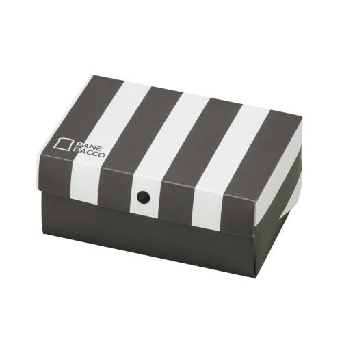Hosho Pane Pacco Sandwich Case, Striped/Nero, PP-308-STB