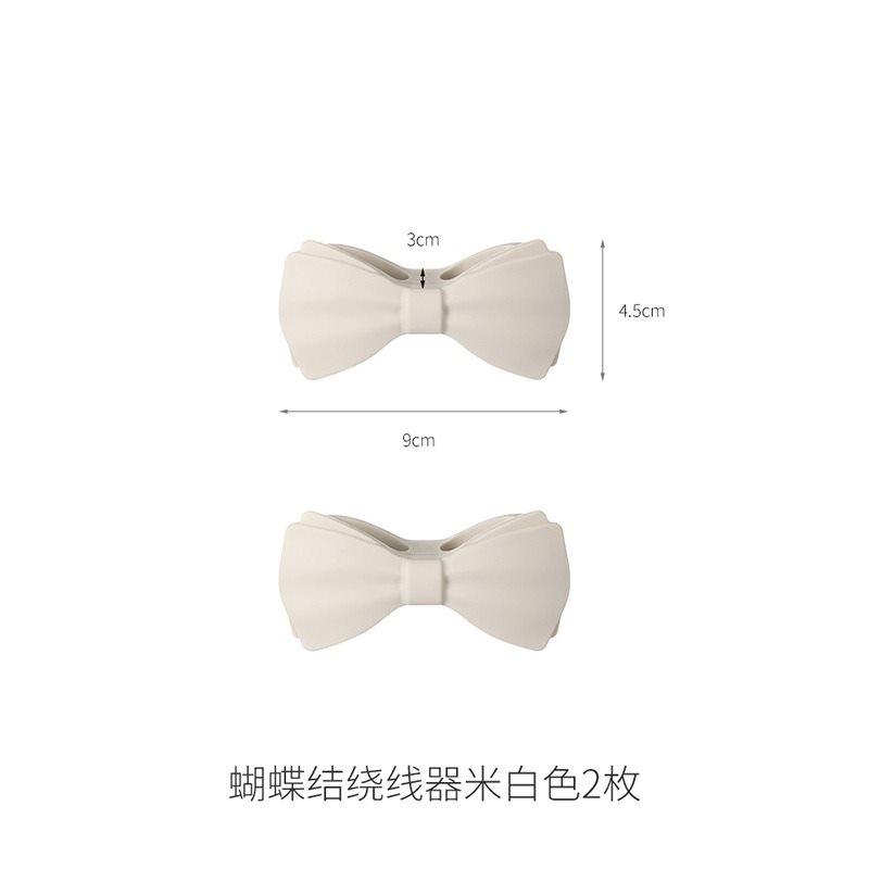 

2pcs Fixed household appliances, wire organizer, winding wire organizer, organizer, storage tool, kitchen winding power cord