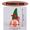 Large Nosed Gnomes Figure Face Less Dolls Ornaments, Soft Fabric Christmas Decoration