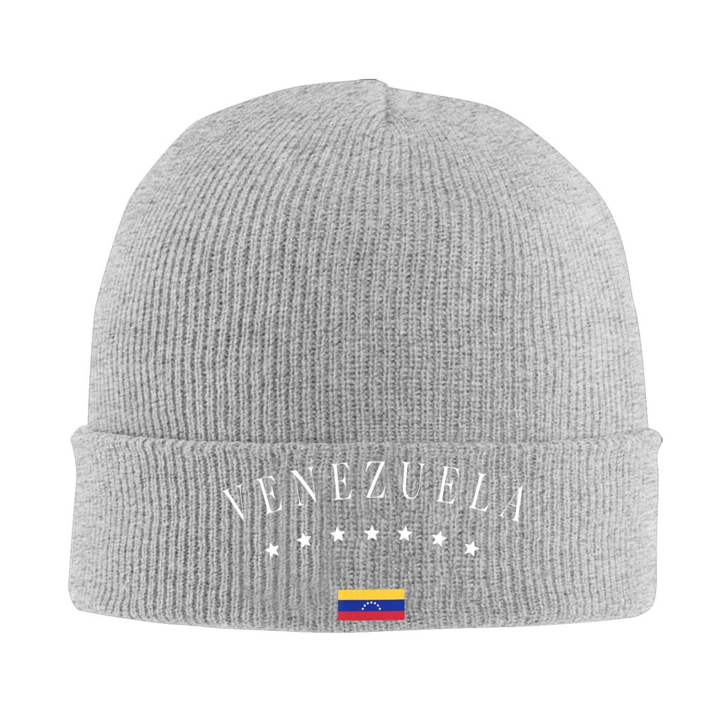 Venezuela Flag Venezuelan Hat Autumn Winter Beanies Warm Caps FeUnisex Unisex Acrylic Knitted Hat