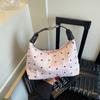 Foreign Style Polka Dot Summer New Small Square Bag Women's Bow Versatile Fashion Commuting Personality Casual Messenger Bag