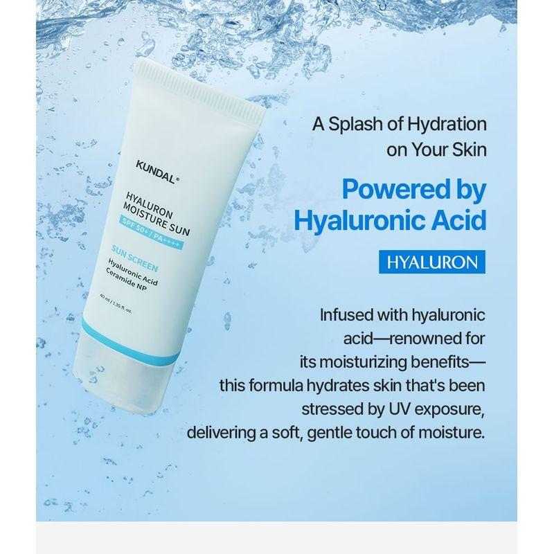 KUNDAL Hyaluron Moisture Sun