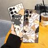 Case for Samsung Galaxy S25 S20 Ultra S26 S24 Plus Note 20 8 9 10 S23 S21 FE S10 S9 Funda Phone Cover Cartoon Cute Cat