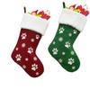 Large Capacity Snowflake Christmas Socks Festival Christmas Tree Ornaments  Festive Home Decoration
