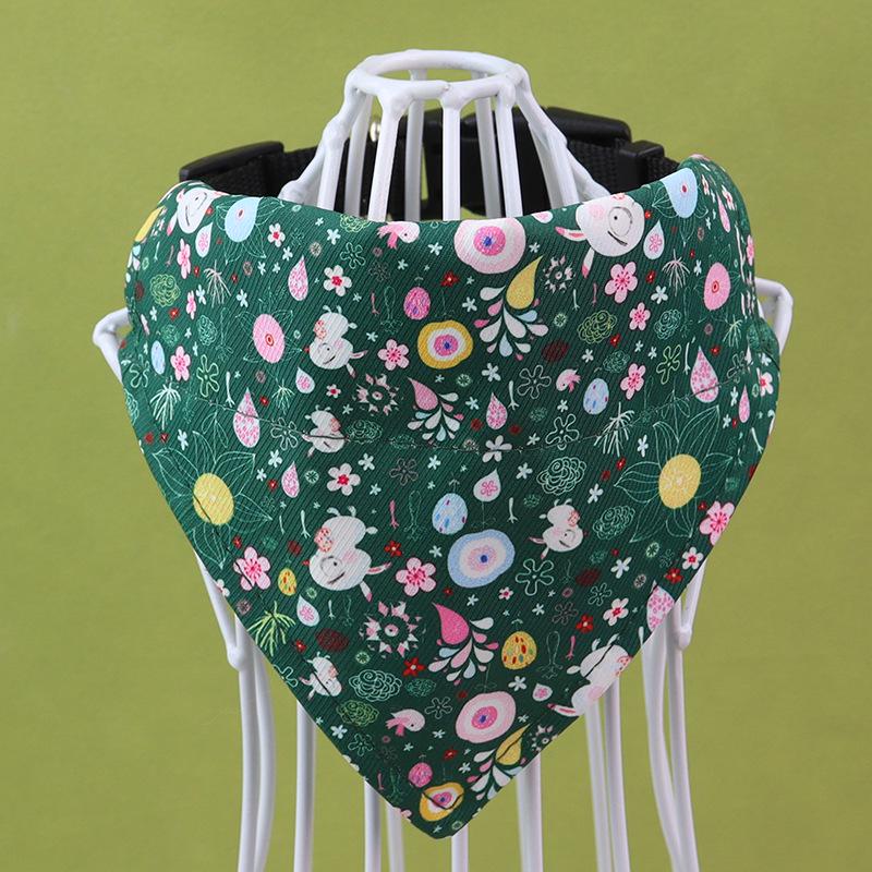 Adjustable Cartoon Pet Bib Scarf for Small & Medium Cats and Dogs