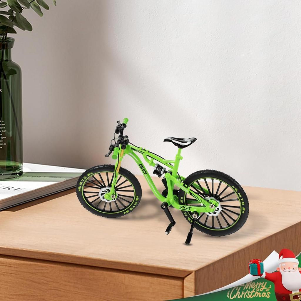 Hračka na prstové kolo v měřítku 1/8 Ozdoba na mini kolo pro domácí zdobení tlakově litého kovového modelu s figurkou Finger Skateboard