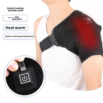 Hombreras Eléctricas Calentadoras Chal de Compresa Caliente para un Hombro Ajustable USB Temperatura Controlada de Tres Velocidades Correa para el Hombro