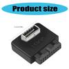 USB Front Panel Adapter TypeE to USB3.0 19/20PIN Adapter Internal Vertical Header Splitter for Type C Motherboards