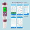 7 In 1 PH Meter Temp ORP Salinity TDS Meter for Water Quality Tester with 0-14 Measurement Range Suitable Aquarium Swimming Pool