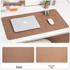 Waterproof Retro Leather Desk Mat