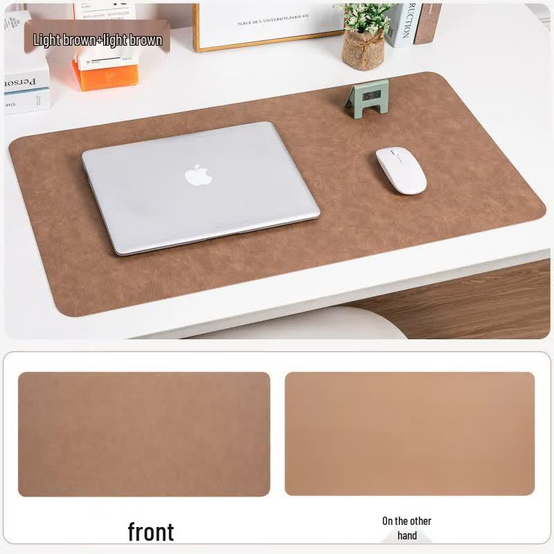 Waterproof Retro Leather Desk Mat