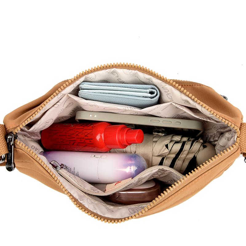 Crossbody Bag Women's Water-Repellent Large Capacity Lightweight Shoulder Bag Mother Bag