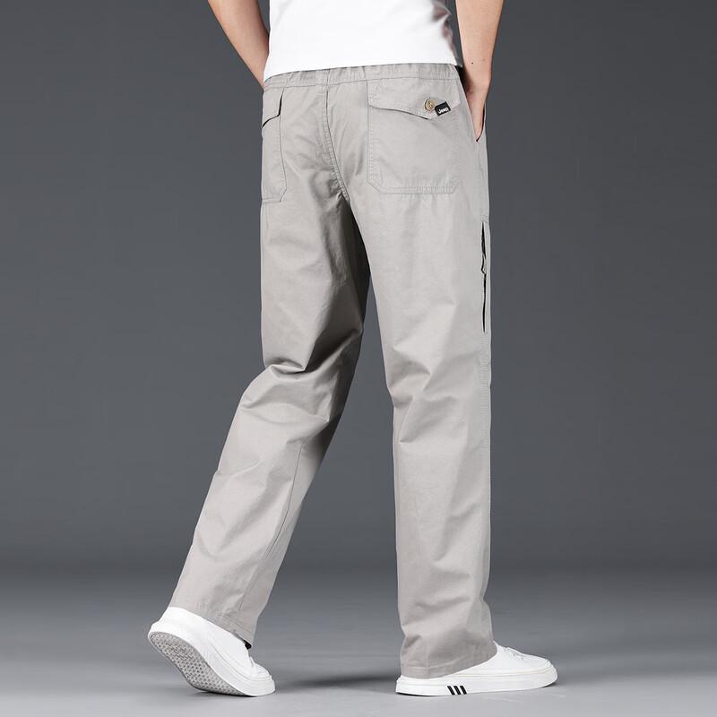 JEEP Men's Cotton Straight-Leg Casual Pants