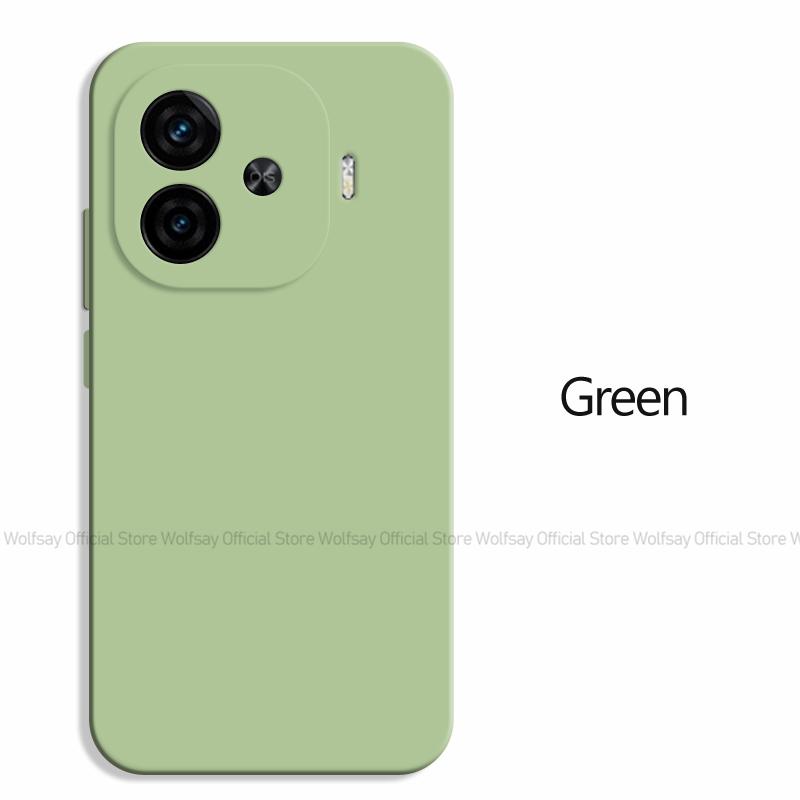 Für Vivo IQOO Z9 Fall Für Vivo IQOO Z9 5G Globale Abdeckung Stoßfest Flüssigkeit Silikon Luxus TPU Telefon Zurück Abdeckung für Vivo IQOO Z9