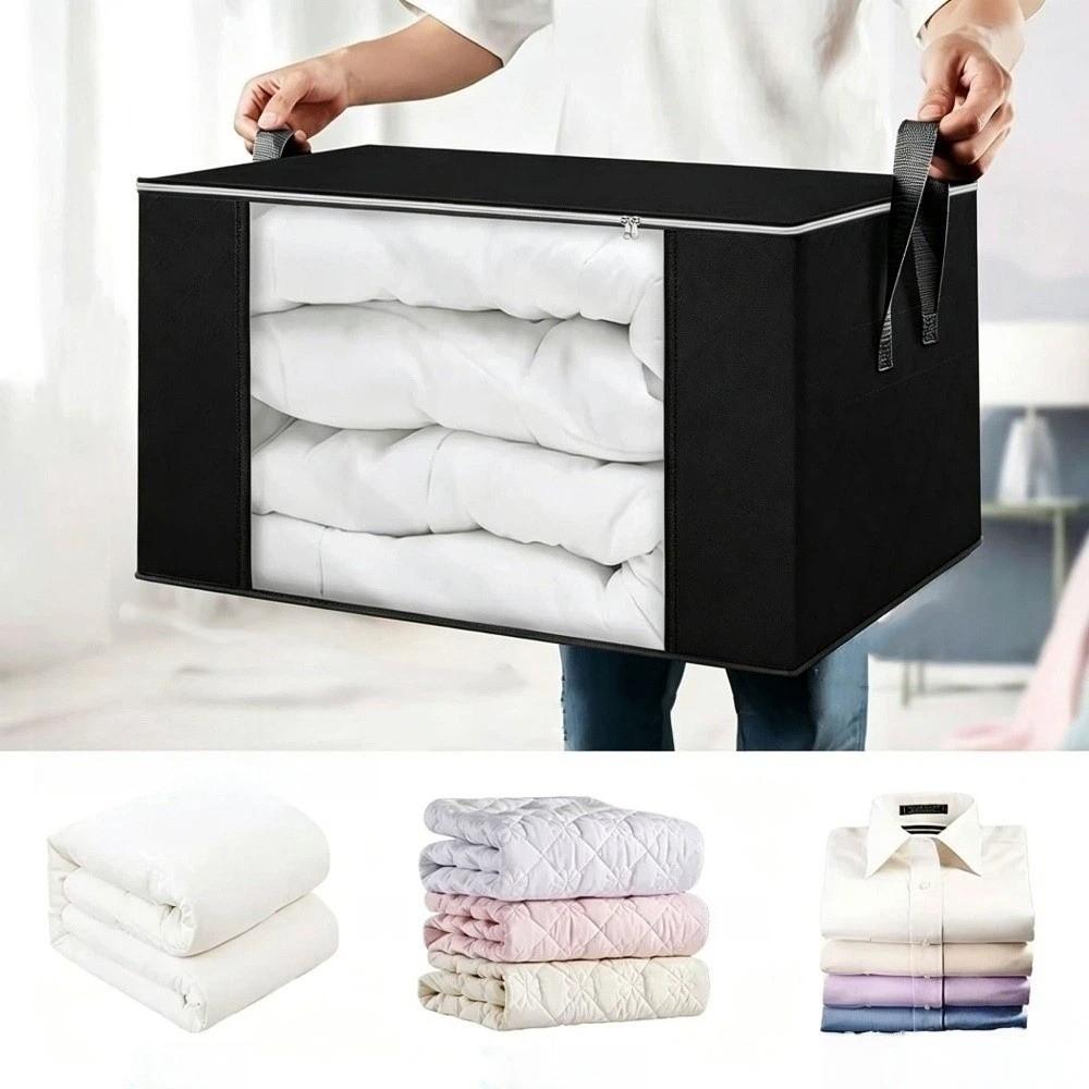 Non-woven Foldable Storage Bag Oversized Quilt Organizer Large Storage Boxes For Organizing