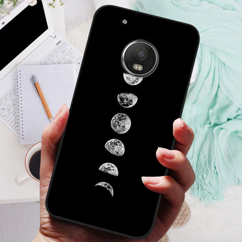 Pro Motorola Moto G5 Plus Pouzdro Černý Kryt Lev Vlk Silikonový Měkký Zadní Kryty Pro Moto G5 Plus Pouzdro Na Telefon G5+ Ochranný Kryt