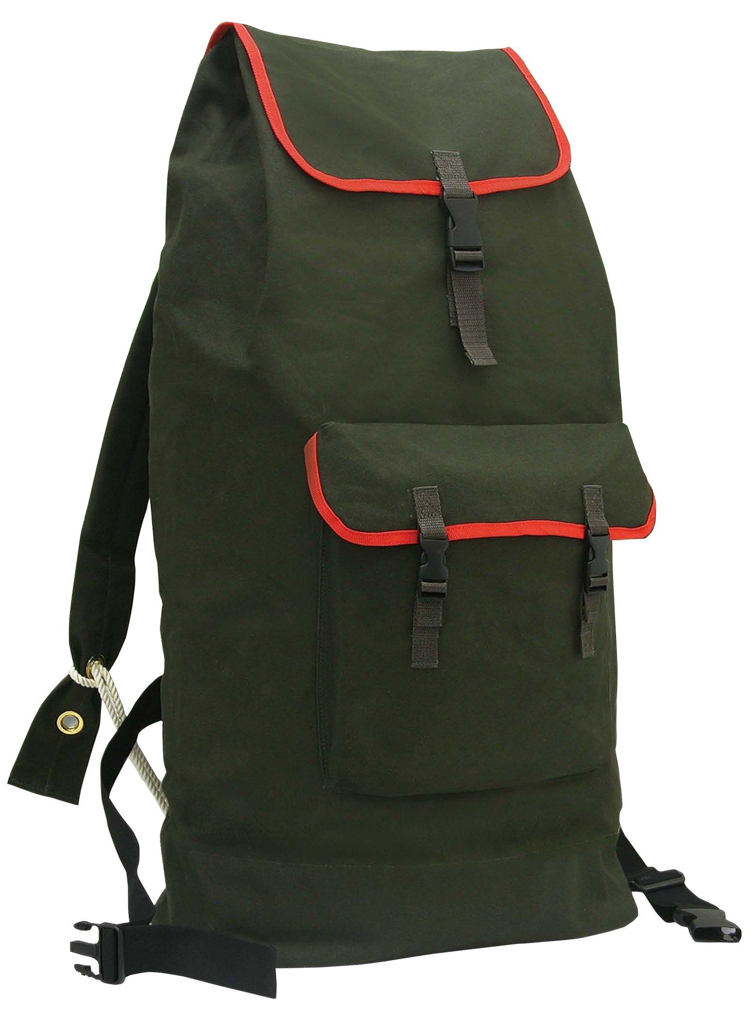 

TS Pure Cotton Canvas Wild Vegetable and Leisure Backpack, Extra Large -02