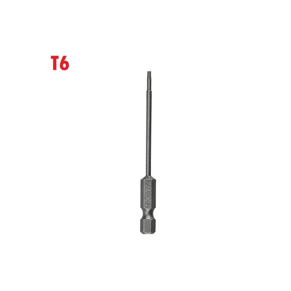 1Pc 75mm Long T6-T40 Magnetic Torx Screwdriver Bits Set Electric Screwdriver HeadT6,T7,T8, T10, T15, T20, T25, T27, T30, T40