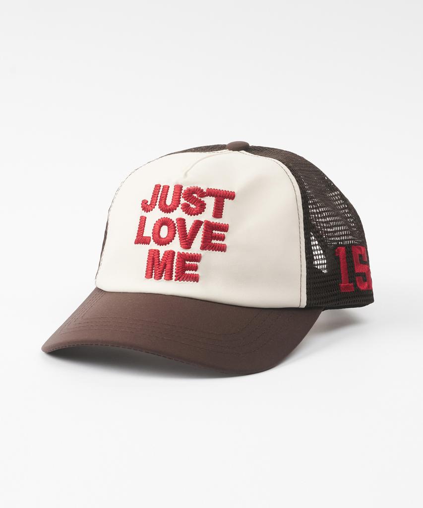 Kimimi Just Love Me Mesh Ball Cap Brown Combination