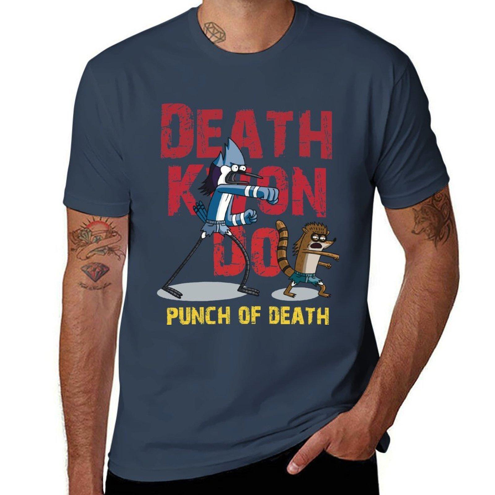 Punch of Death TShirt Sweat Absorbing Sports Tee Shirt S