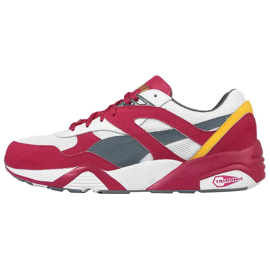 Puma R698 Unisex White Red 362093-02 EU 42