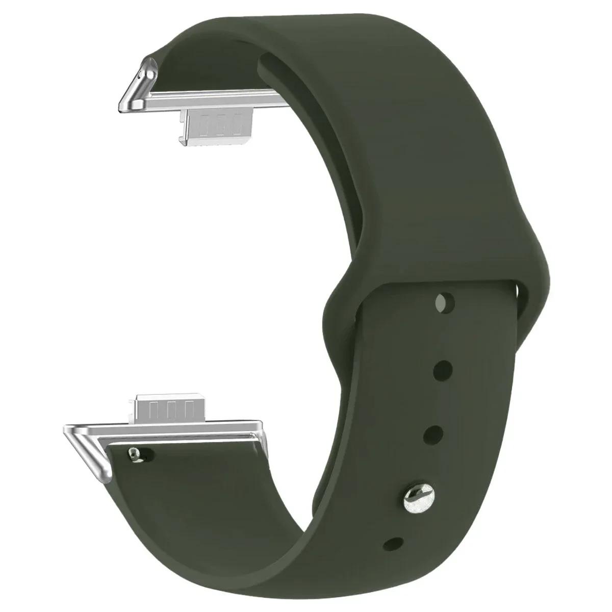 

Спортивний ремінець для Huawei Watch Fit 4 3 Ремінець для смарт-годинника Силіконовий ремінець для Huawei Watch Fit2 Fit1 4Pro Ремінець Аксесуари For huawei fit 3