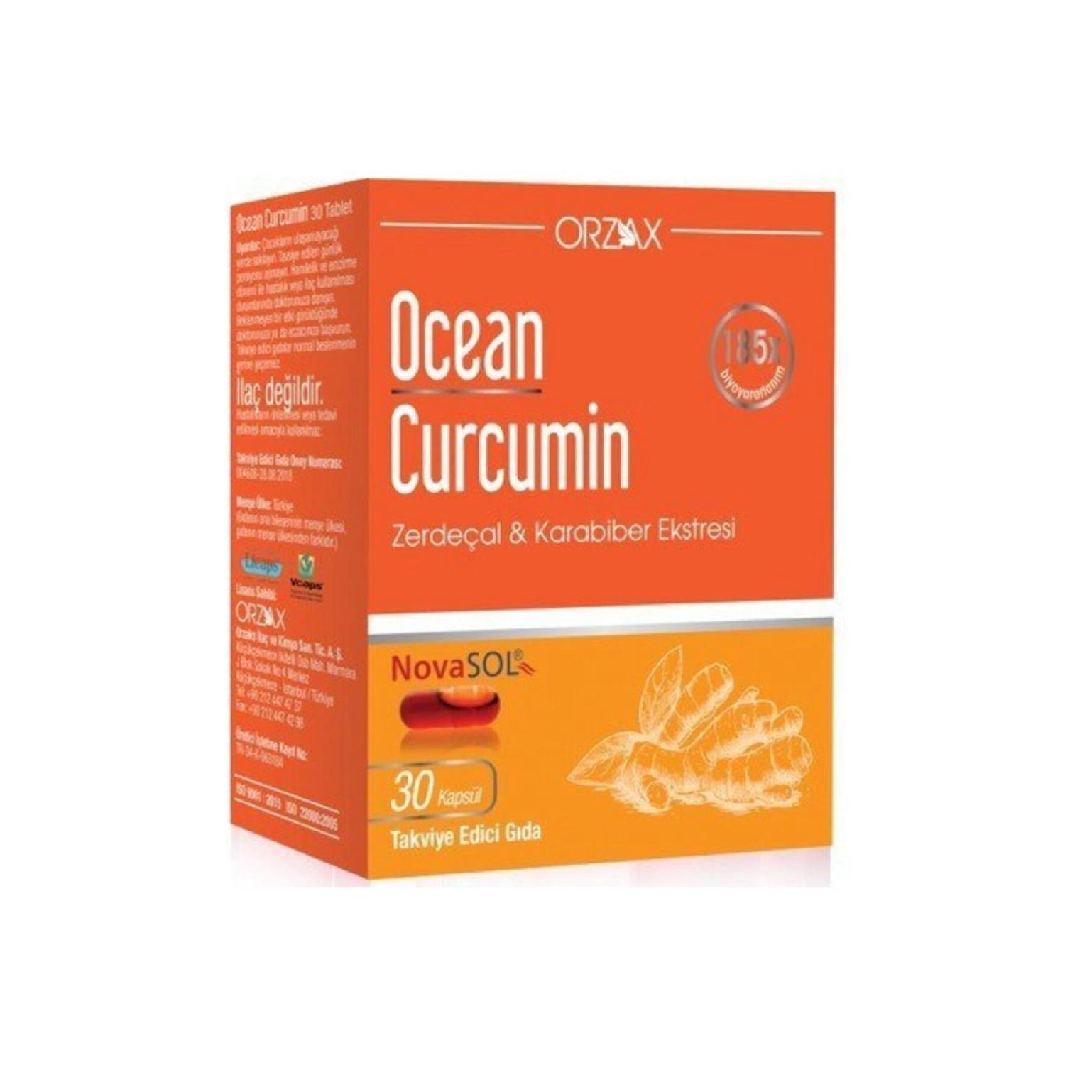

Ocean Curcumin Turmeric Extract 30 Capsules