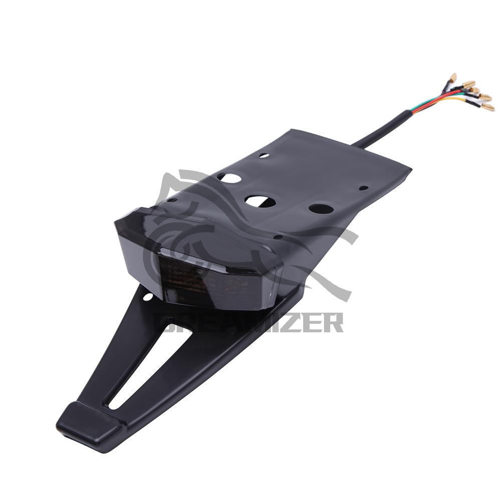 Universal 12V Enduro LED Rear Fender Brake Stop Tail Light Turn Signal Lamp Dirt Bike Off-road ATV Motorbike