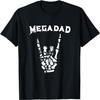 Megadad T-Shirt Rock Heavy Metal Guitar Dad Tee T-Shirt
