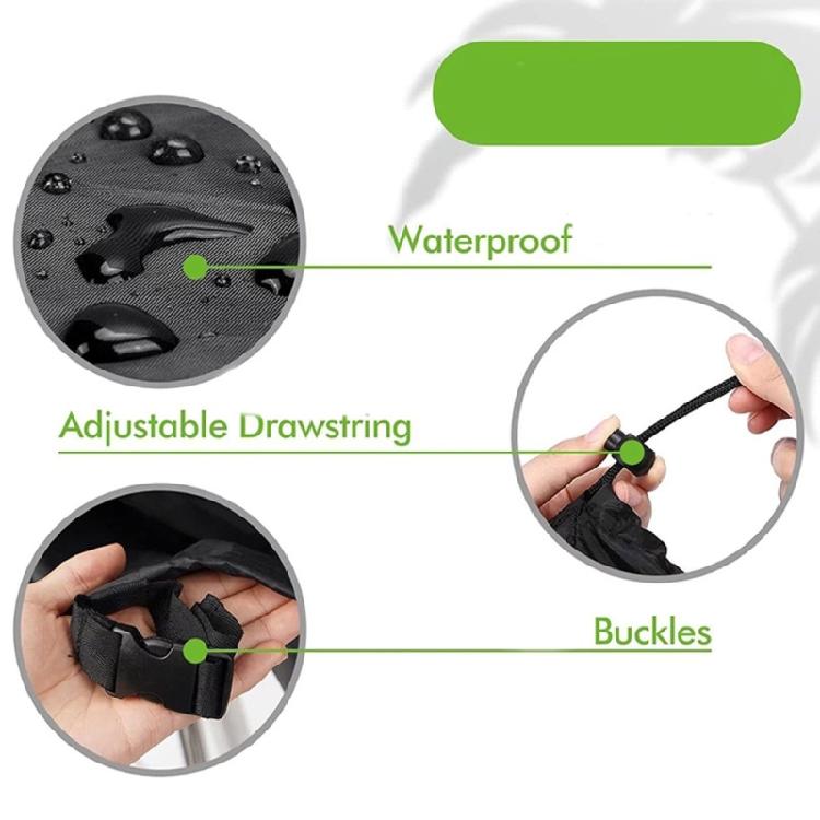 Billiard Table Cover with Drawstrings Waterproofs Oxfords Cloth Pool Table Cover Pool Table Dust Protections Cover
