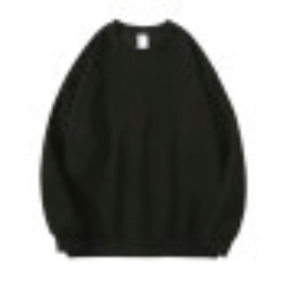 Hanorac larg la modă cu gât rotund pentru femei, de primăvară și toamnă, pulover retro fără glugă plus-size