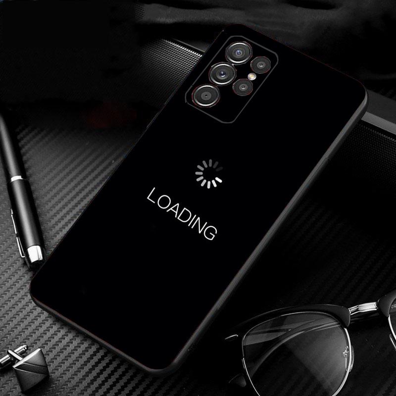 

Phone Case For Samsung Galaxy S26 S25 S24 S23 S22 Ultra S23 S22 S25 Plus S24 FE S26Edge Yes No Love Happy offline ok Focus Black S22 5G