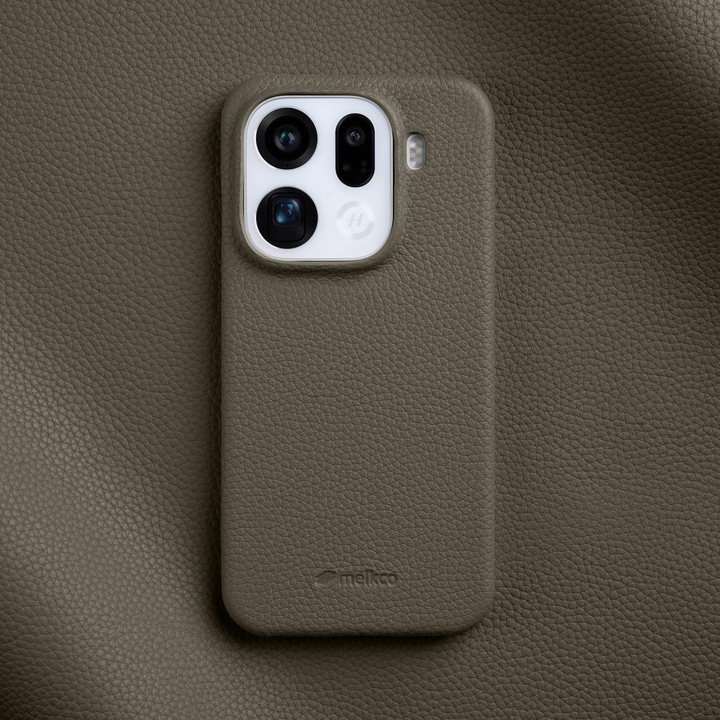 Melkco Top-Layer Cowhide Genuine Leather Case for Oppo Find X9 Ultra X9Pro Find X8 Pro X8S Plus Phone Shell+Lens Bezel Cover
