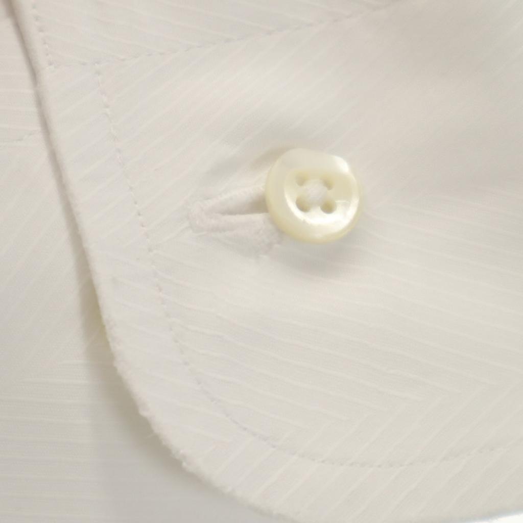 Lanvin Made In Japan Long Sleeve Shirt 41-80 White Men's Used