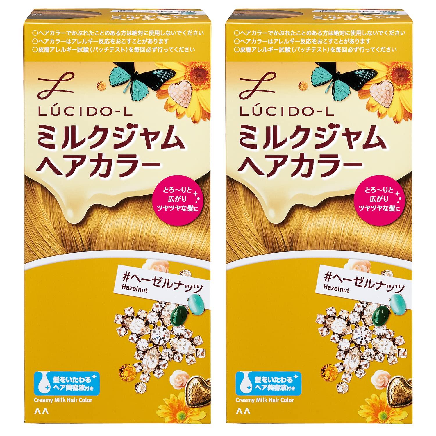 

Bulk Milk Jam Hair Color x Purchase LUCIDO-L #Hazelnut 2-Pack (Quasi-drug)